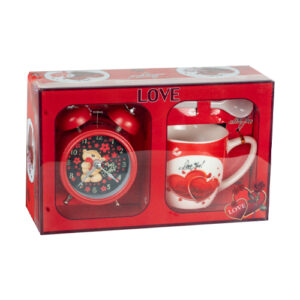 set-regalo-taza-reloj